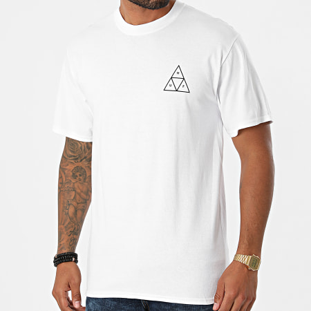 HUF - Tee Shirt Essentials Blanc