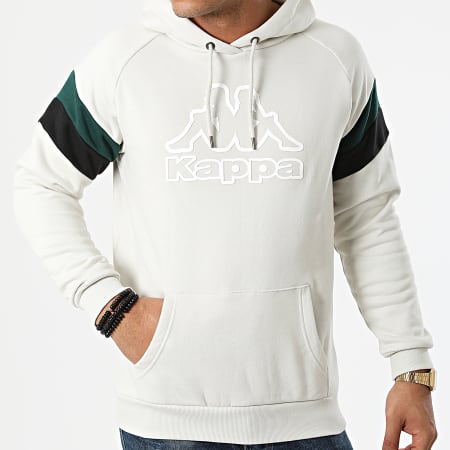 Kappa - Sweat Capuche 341174W Beige