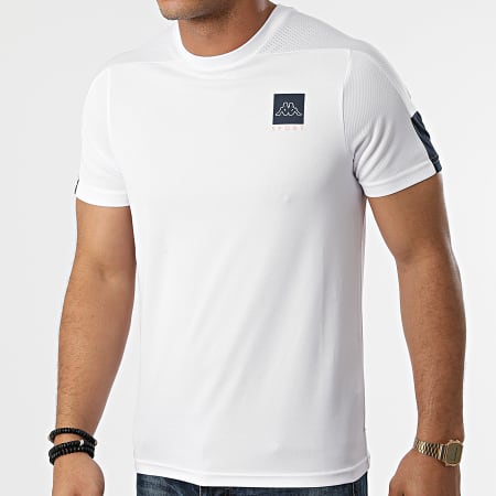Kappa - Camiseta Deportiva Imparo Blanca