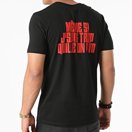 MIG - Camiseta On Y Go Negro Rojo