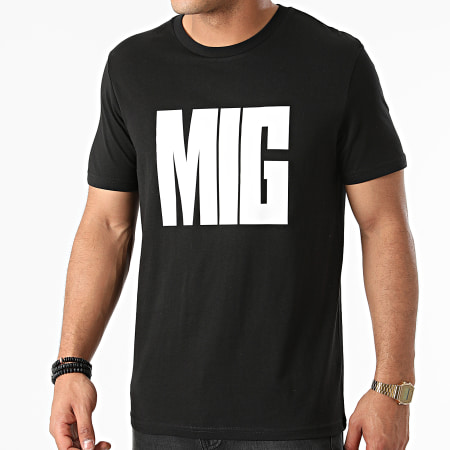 MIG - Camiseta Que Sabes Negro Blanco