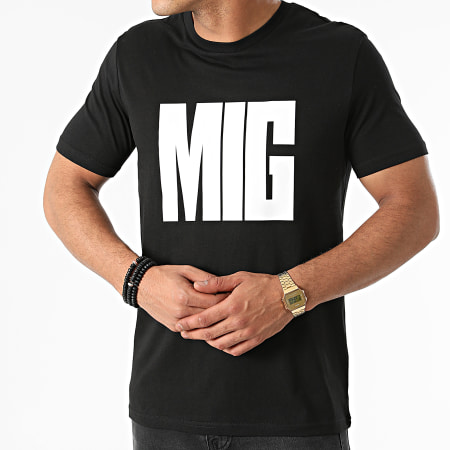 MIG - Tee Shirt Tu Connais Noir Blanc