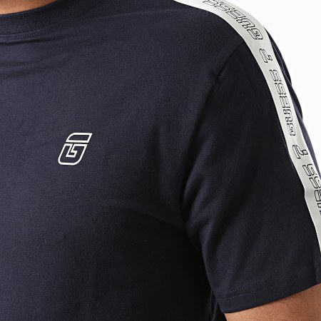 Guess - Camiseta Rayas U1BA32-J1311 Azul Marino