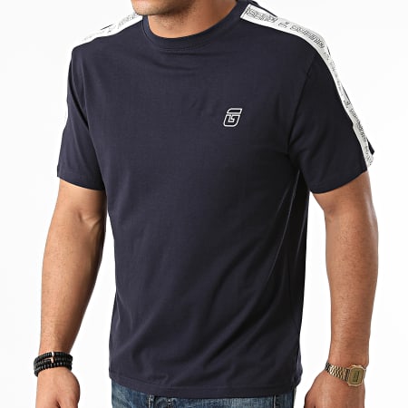 Guess - Tee Shirt A Bandes U1BA32-J1311 Bleu Marine