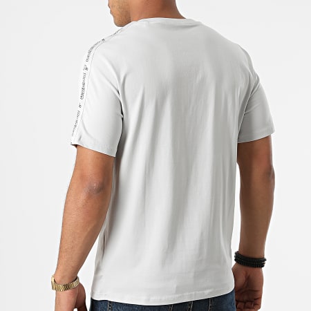 Guess - Camiseta Rayas U1BA32-J1311 Gris Claro