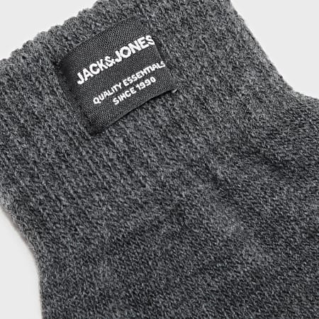 Jack And Jones - Gants Henry Gris Anthracite Chiné