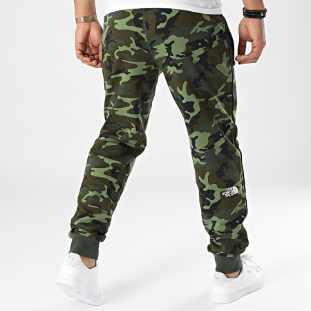 The North Face - Pantalon Jogging Camouflage A4SVQ Vert