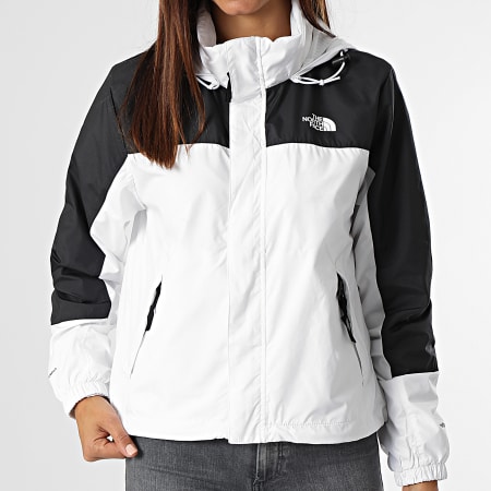 The North Face - Coupe-Vent Femme Crop Hydrenaline A53BT Blanc