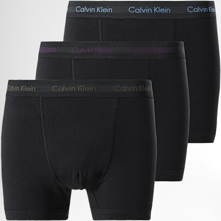 Calvin Klein - Pack De 3 Boxers Cotton Stretch U2662G Negro