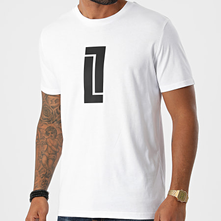 Bramsito - Camiseta Losa 2L Blanco Negro