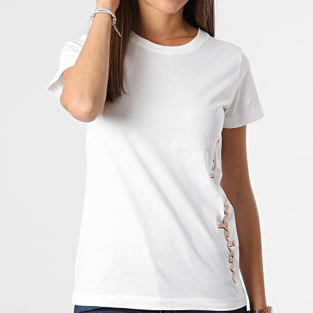 Champion - Tee Shirt Femme 114413 Blanc