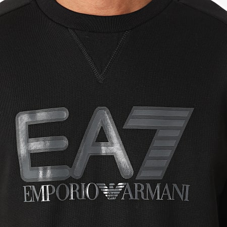 EA7 Emporio Armani - Sweat Crewneck 6KPM15-PJ07Z Noir