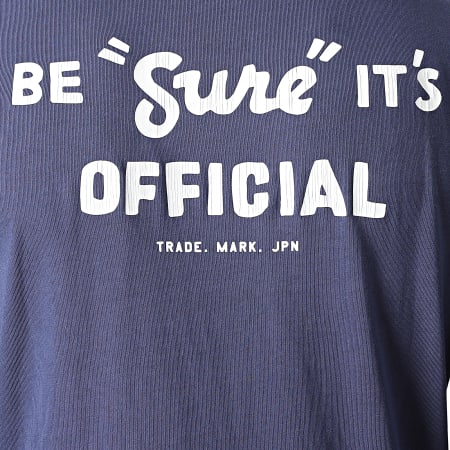 Superdry - Tee Shirt Manches Longues Vintage Logo AC M6010546A Bleu Marine