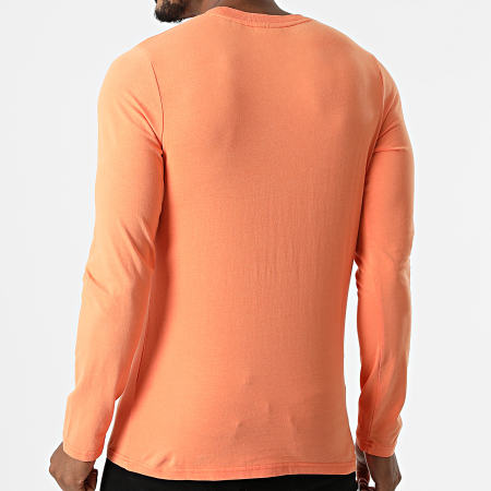 Superdry - Tee Shirt Manches Longues Vintage Logo AC M6010546A Orange Clair