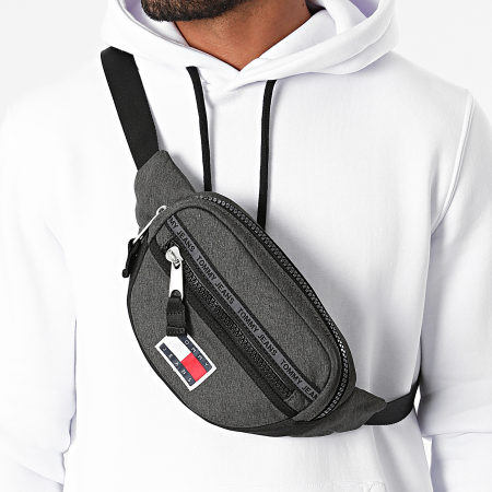 Tommy Jeans - Sac Banane Casual Bumbag Gris Anthracite