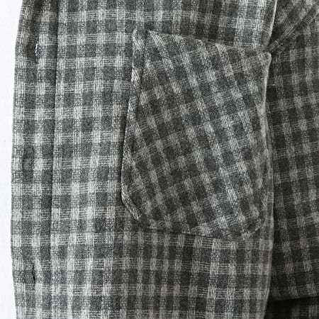 Zayne Paris  - KD639 Maglietta a quadri grigio erica