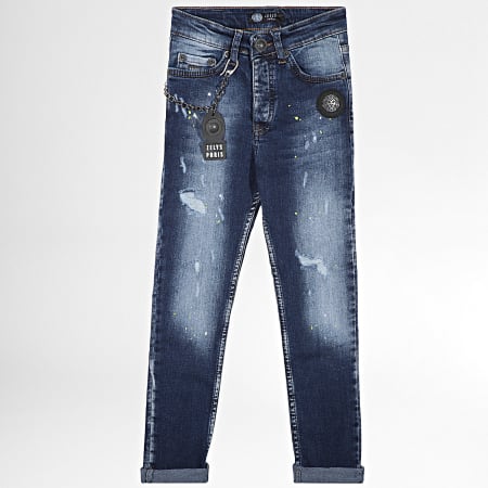 Zelys Paris - Niños Kuller Slim Jeans Blue Denim