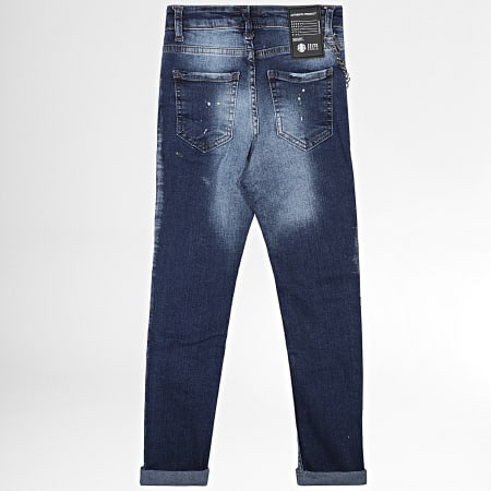 Zelys Paris - Niños Kuller Slim Jeans Blue Denim