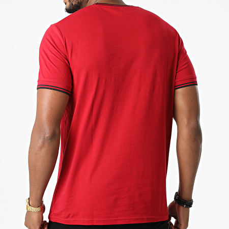 Fred Perry - Tee Shirt Twin Tipped M1588 Rouge