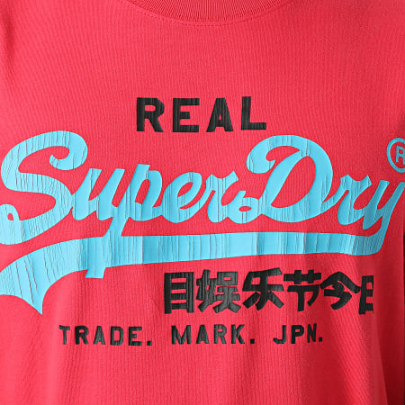 Superdry - Tee Shirt Vintage Logo AC M1011143A Rouge