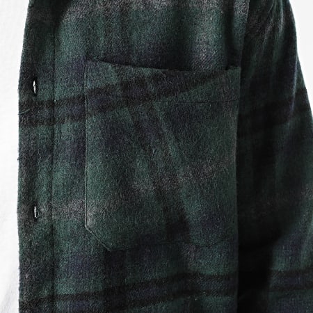 Armita - Camicia a quadri a maniche lunghe verde tangelo