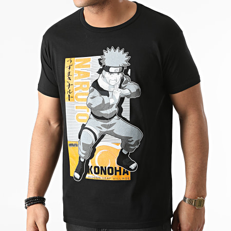 Naruto - Camiseta MENARUTTS061 Negro