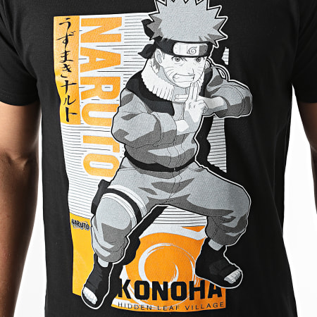 Naruto - Tee Shirt MENARUTTS061 Noir