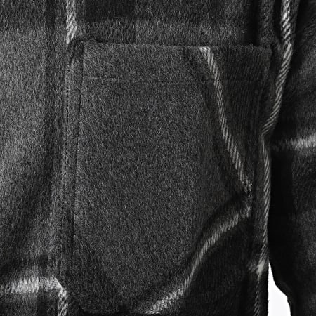 Zayne Paris  - KD640 Camicia a quadri grigio antracite