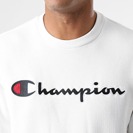 Champion - Sweat Crewneck 216471 Blanc