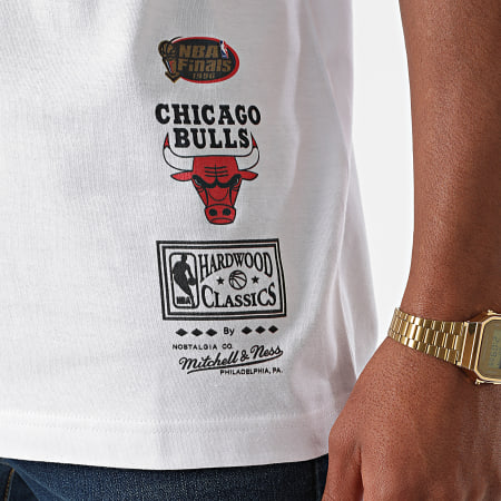 Mitchell and Ness - Camiseta Chicago Bulls Block Blanco