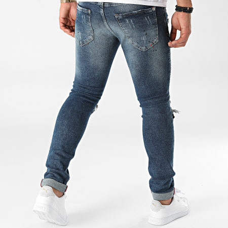 Uniplay - 594 Jeans skinny in denim blu