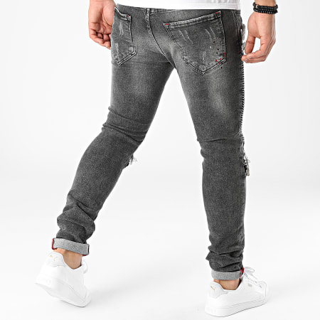 Uniplay - 595 Jeans skinny neri