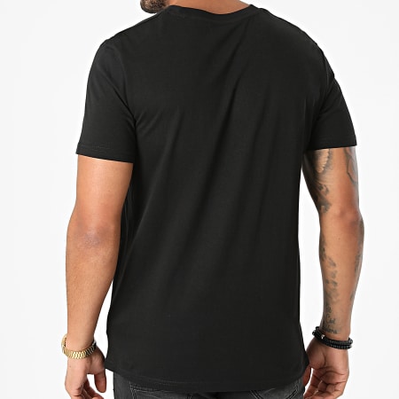 Zesau - Camiseta clásica negra y blanca