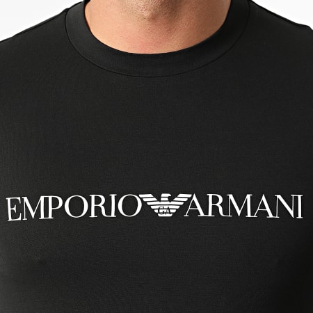 Emporio Armani - Maglietta a maniche lunghe 8N1TN8-1JPZZ Nero