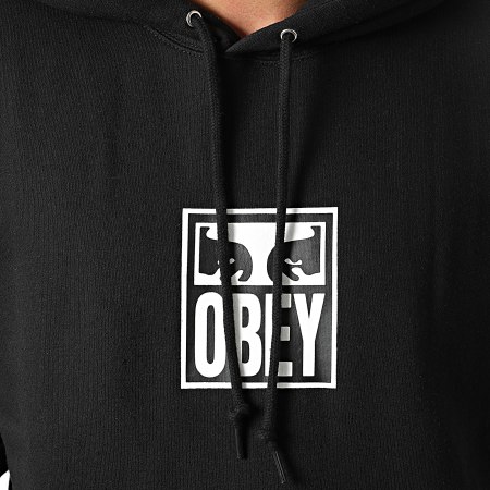 Obey - Sweat Capuche Eyes Icon 3 Noir