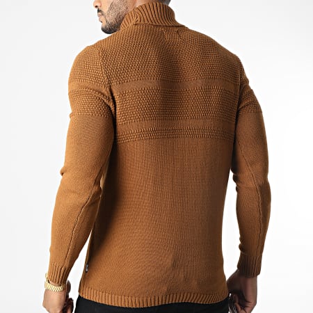 Only And Sons - Pull Col Roulé Bace Camel