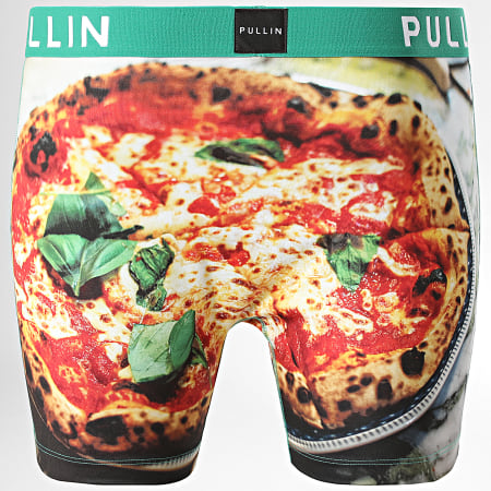 Pullin - Boxer Fashion 2 Pizza Jaune Vert