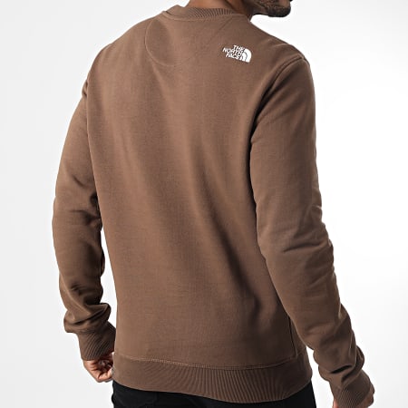 Sweat the store north face marron