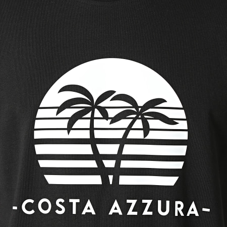 Narende - Costa Azzura Tee Shirt Nero Bianco
