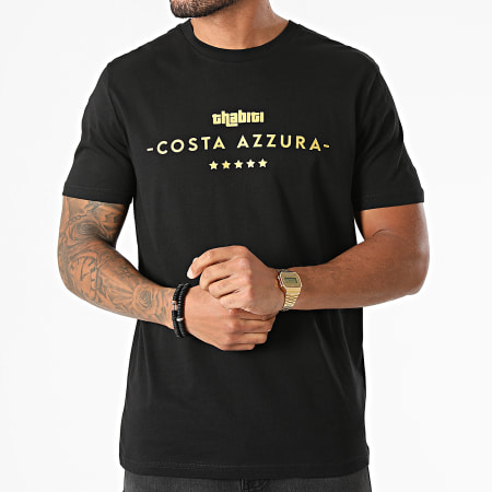 Narende - Camiseta Five Stars Black Gold