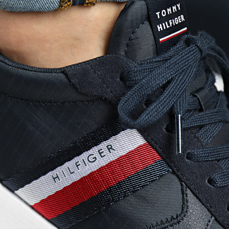 Tommy Hilfiger - Sneakers Runner Low Mix Ripstop 3737 Desert Sky