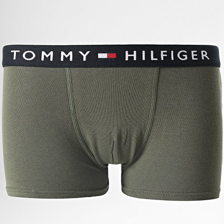 Tommy Hilfiger - Set di 2 boxer per bambini 0341 verde kaki blu navy