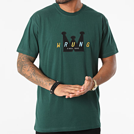 Wrung - Maglietta verde Crown