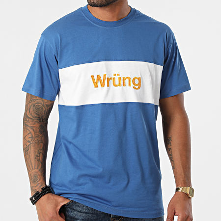 Wrung - Maglietta da strada blu