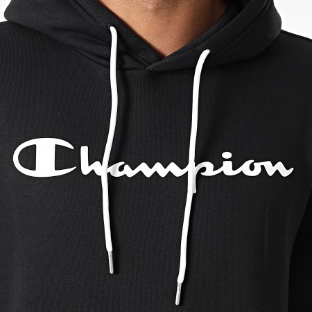 Champion - Sweat Capuche 214743 Noir