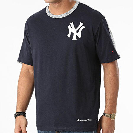 Champion - Tee Shirt New York Yankees 217005 Bleu Marine