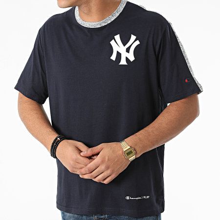 Champion - Tee Shirt New York Yankees 217005 Bleu Marine