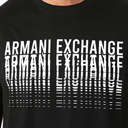 Armani Exchange - Camiseta 6KZTGM-ZJ9AZ Negro