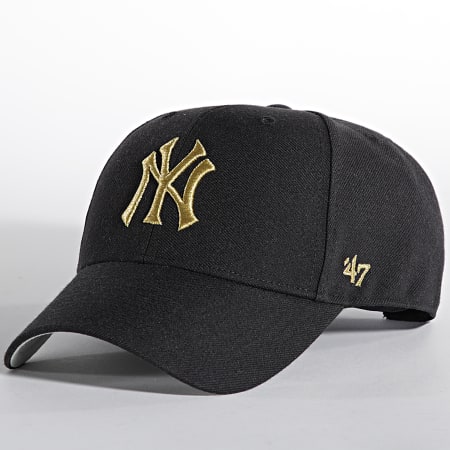 '47 Brand - Casquette MVP Adjustable New York Yankees Noir Doré