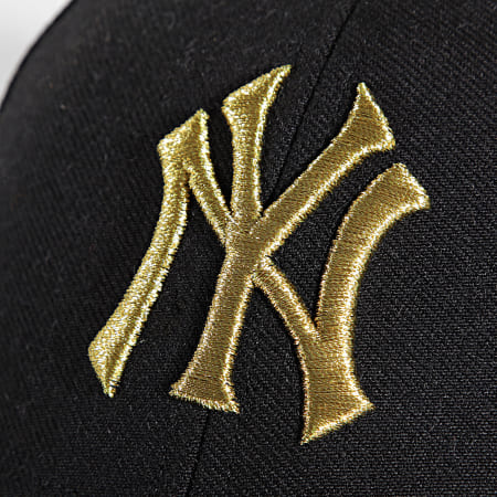 '47 Brand - Casquette MVP Adjustable New York Yankees Noir Doré
